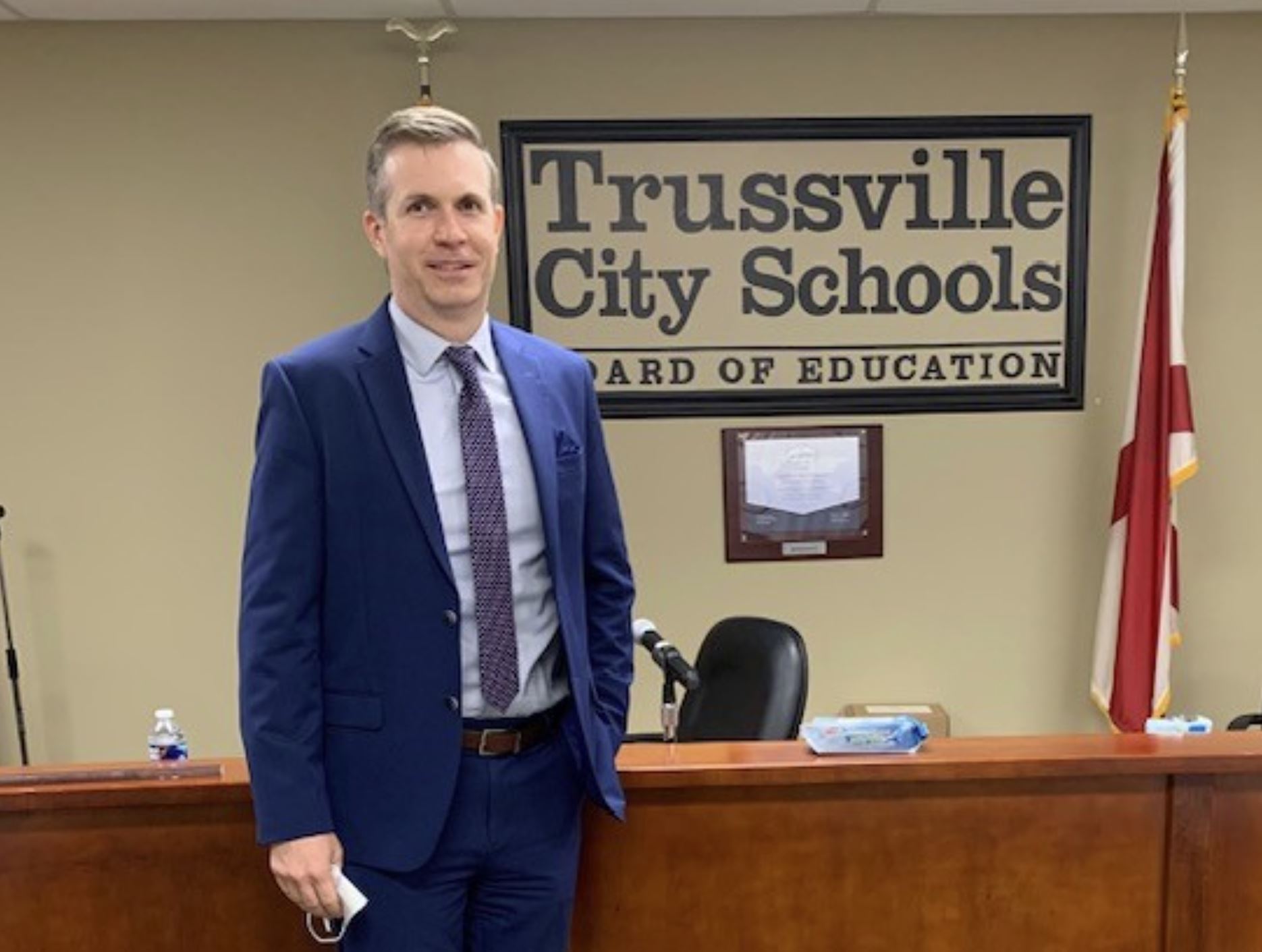 Hoover City Schools' Jason Gaston named Trussville City School's new Public Relations Supervisor
