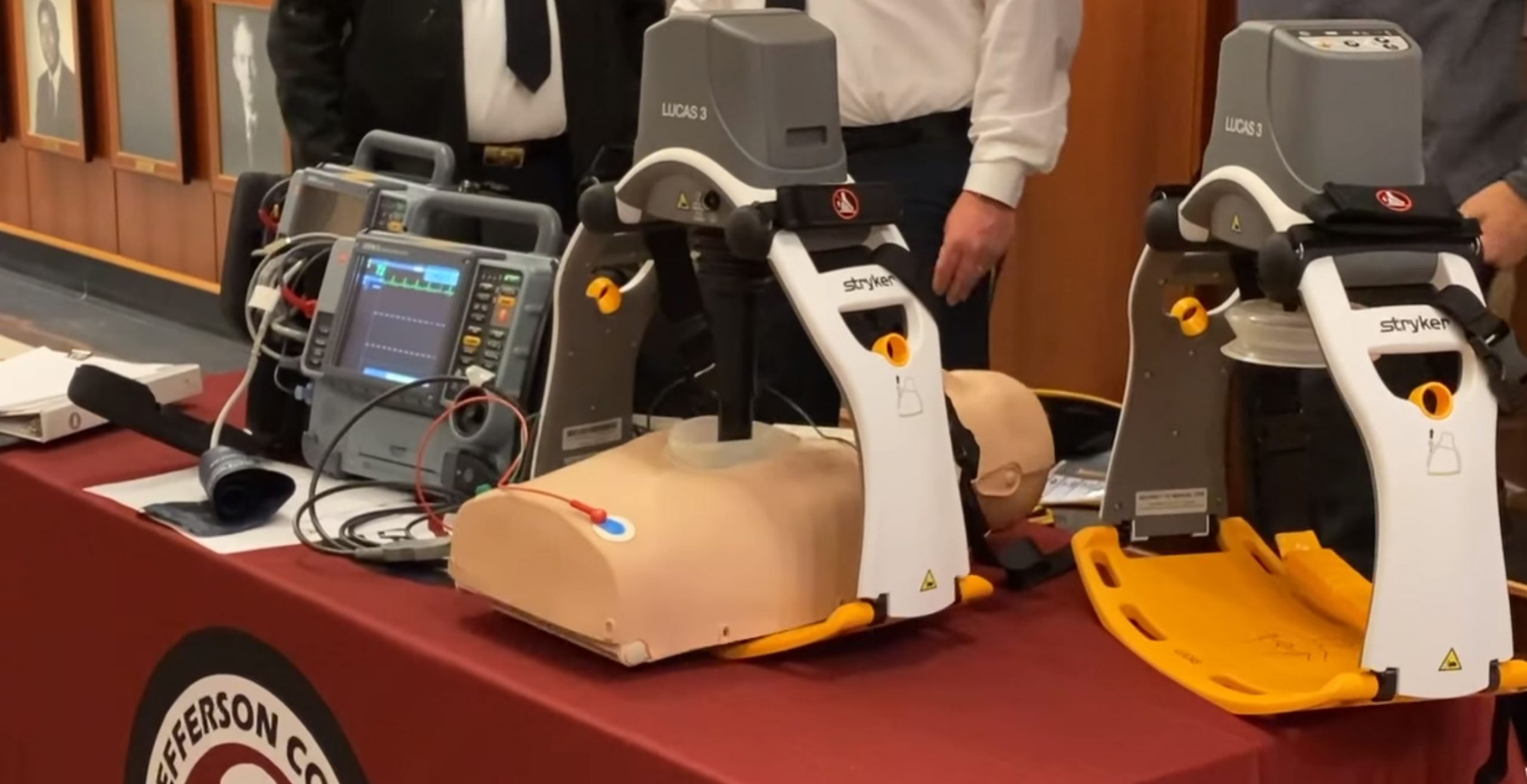 VIDEO: Center Point Fire District receives new life-saving equipment with CARES Act funding
