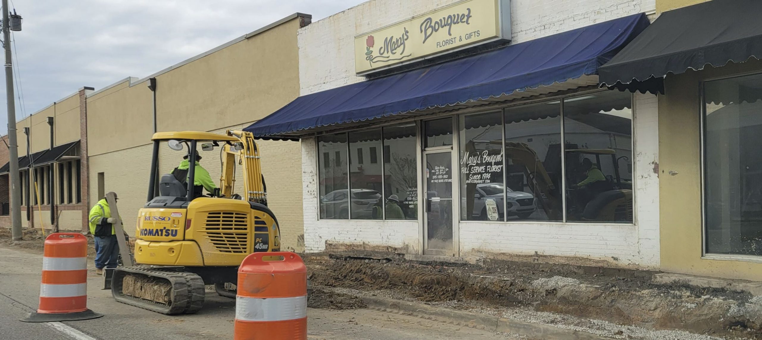 Work on downtown plaza underway in Trussville; section of Main Street to be closed for several weeks