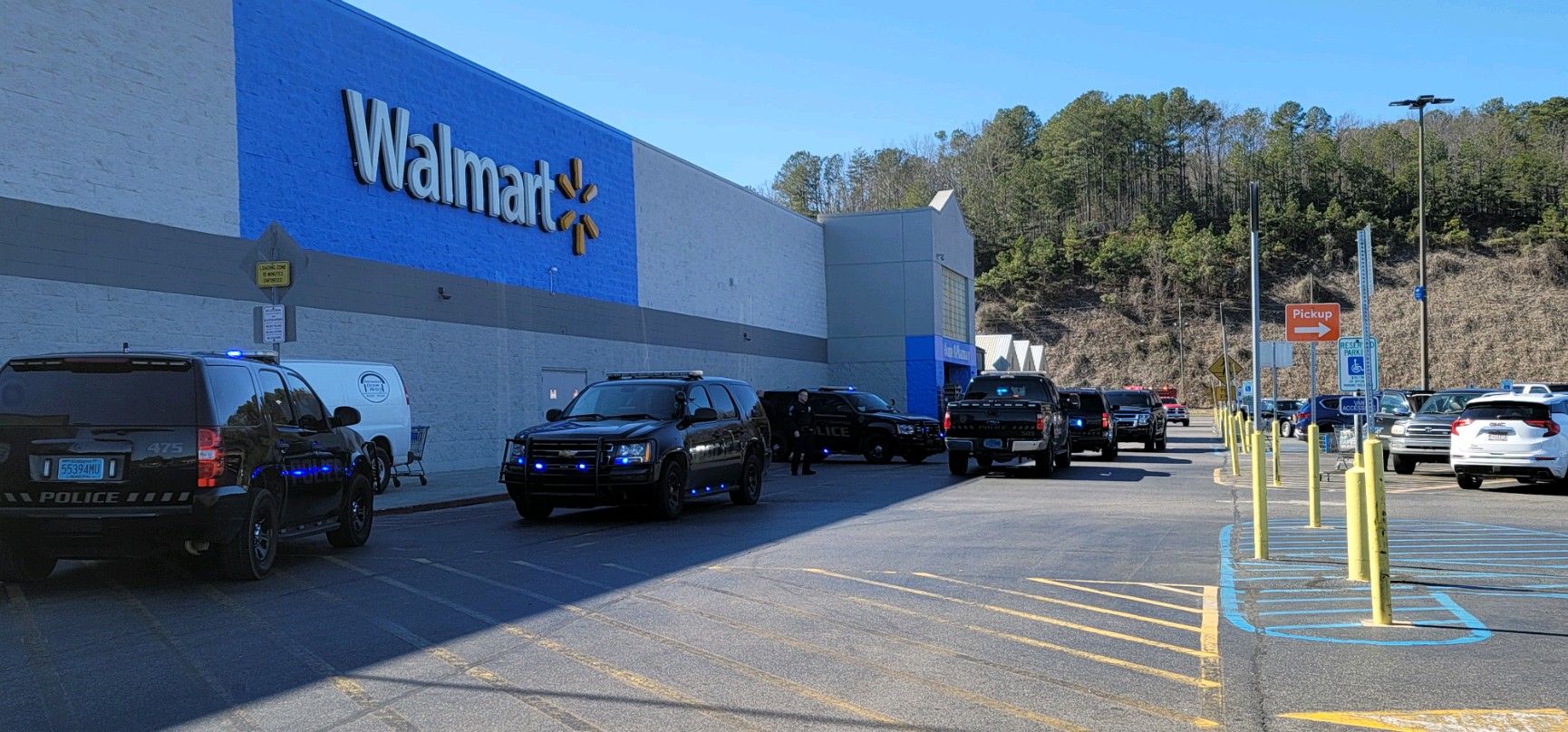 4 detained after shooting at Trussville Walmart