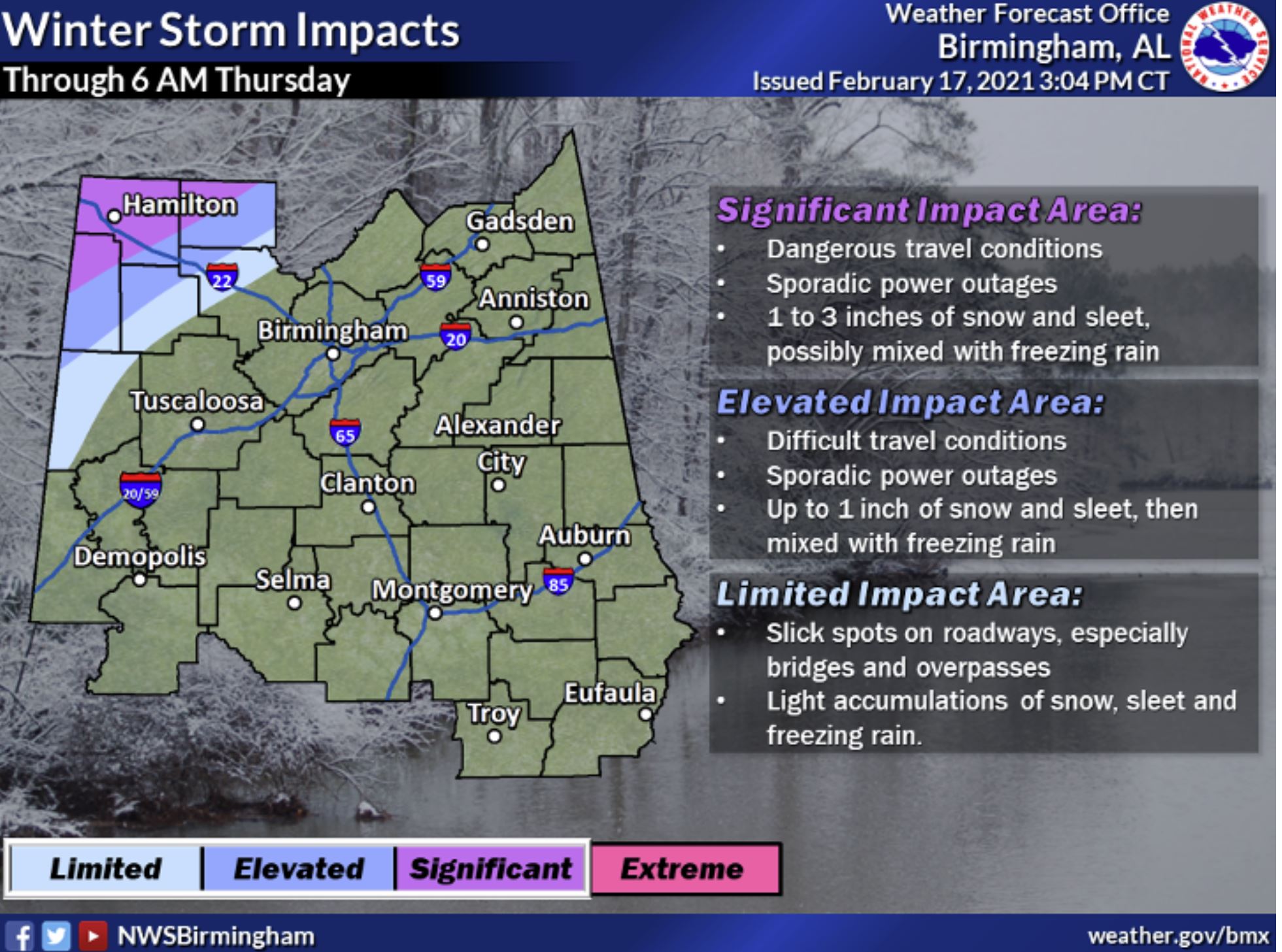 State Troopers warn about icy road conditions, Winter Storm Warning issued