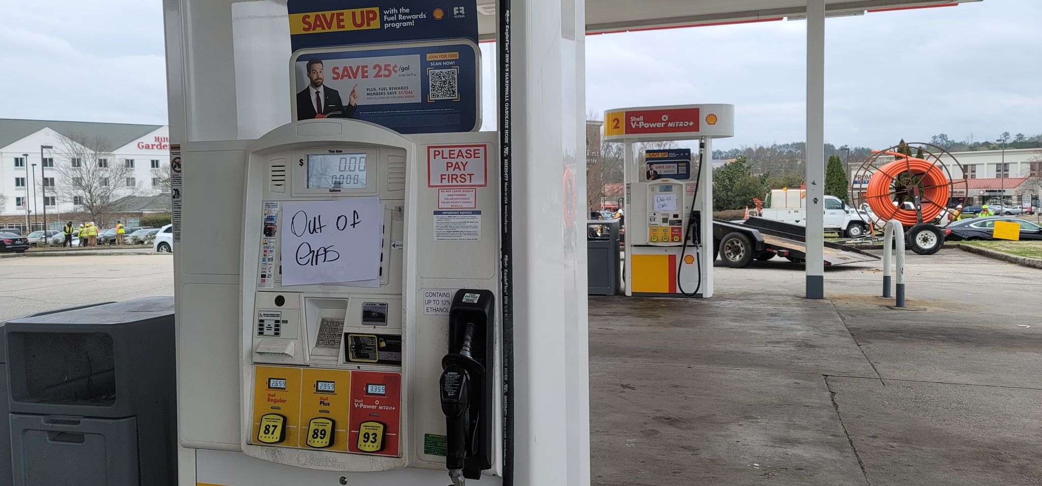 Some local gas stations experiencing fuel shortages