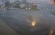 Video from Trussville traffic cameras show moments possible tornado ripped through town