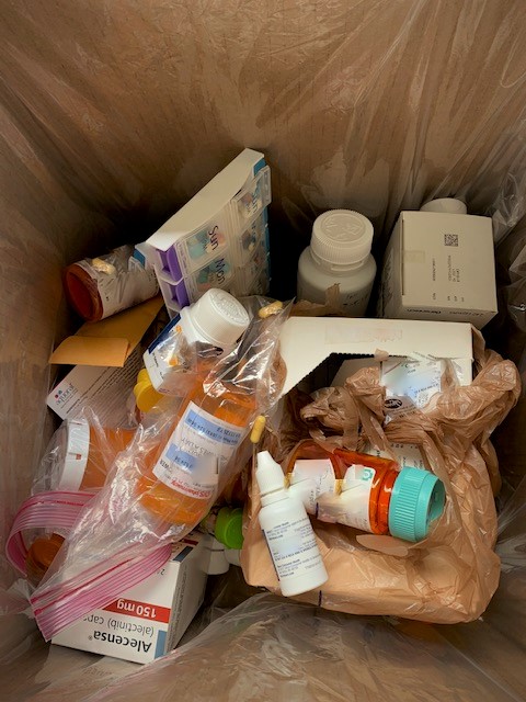 Trussville PD collects nearly 75 pounds of meds in drug take back