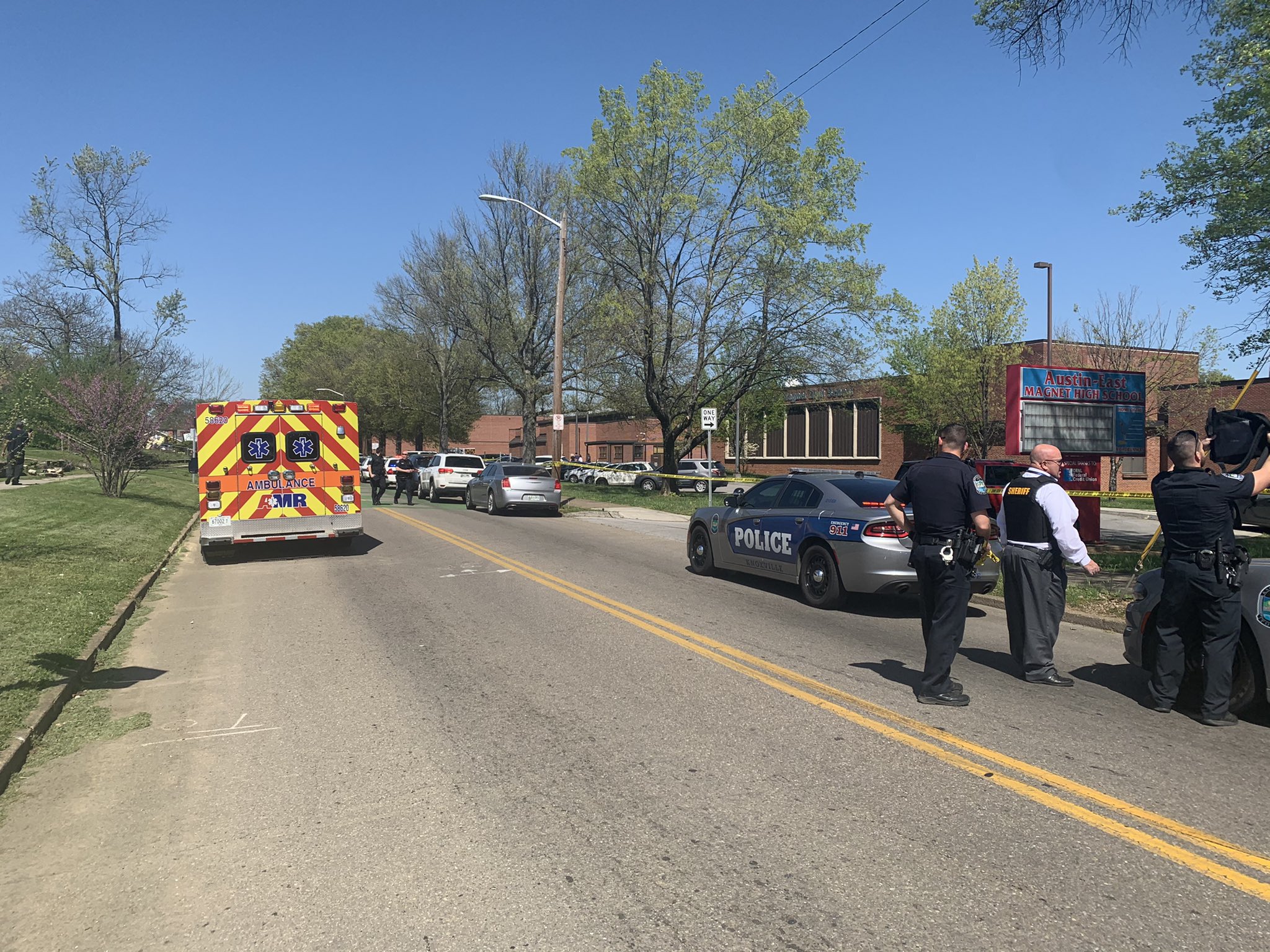 BREAKING: Police report multiple victims, including police officer, in Knoxville, TN high school shooting