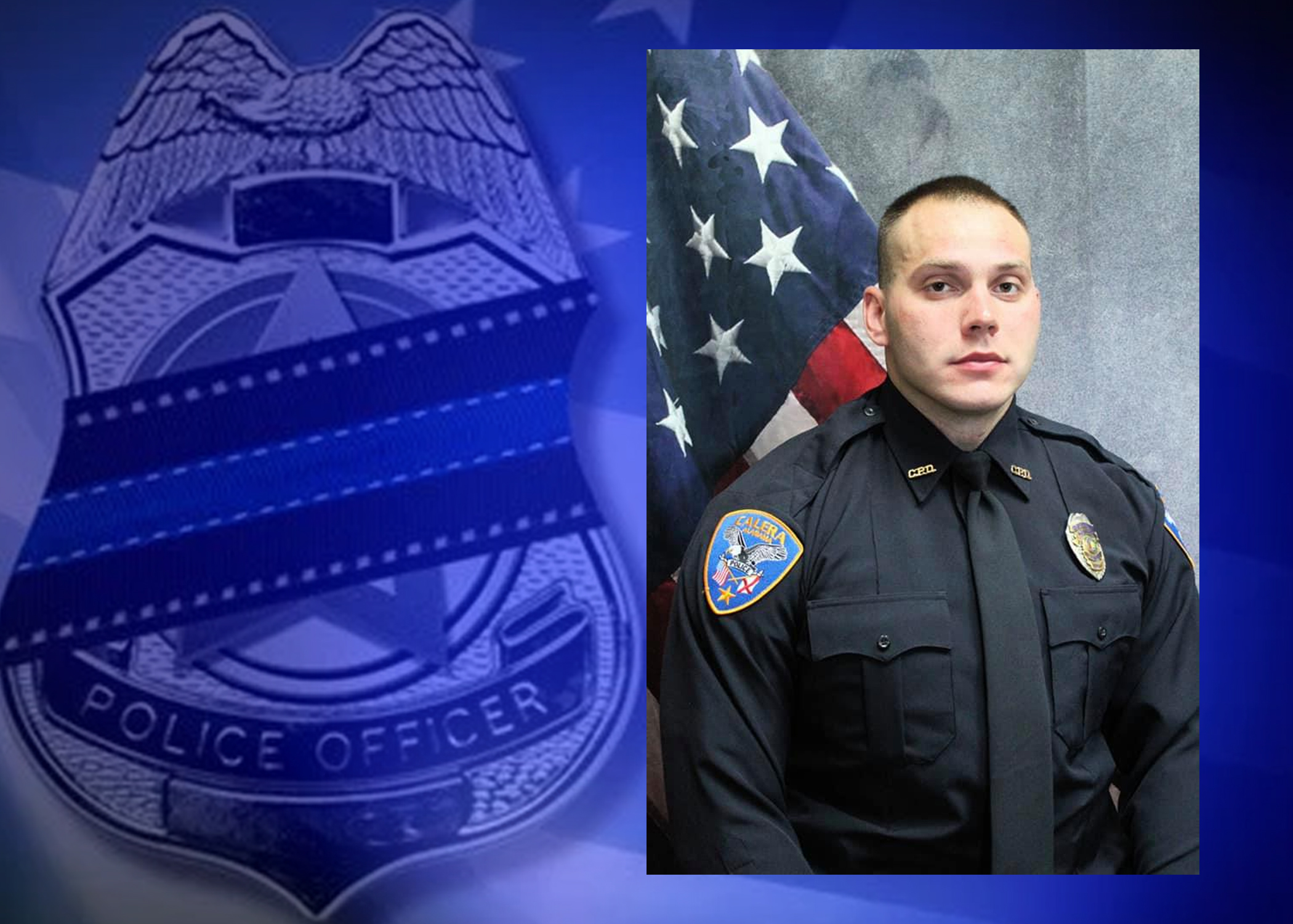 VIDEO: Calera Police Officer laid to rest at Jefferson Memorial in Trussville