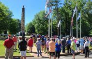 PHOTOS: Trussville war hero honored with bronze bust in Civitan Park