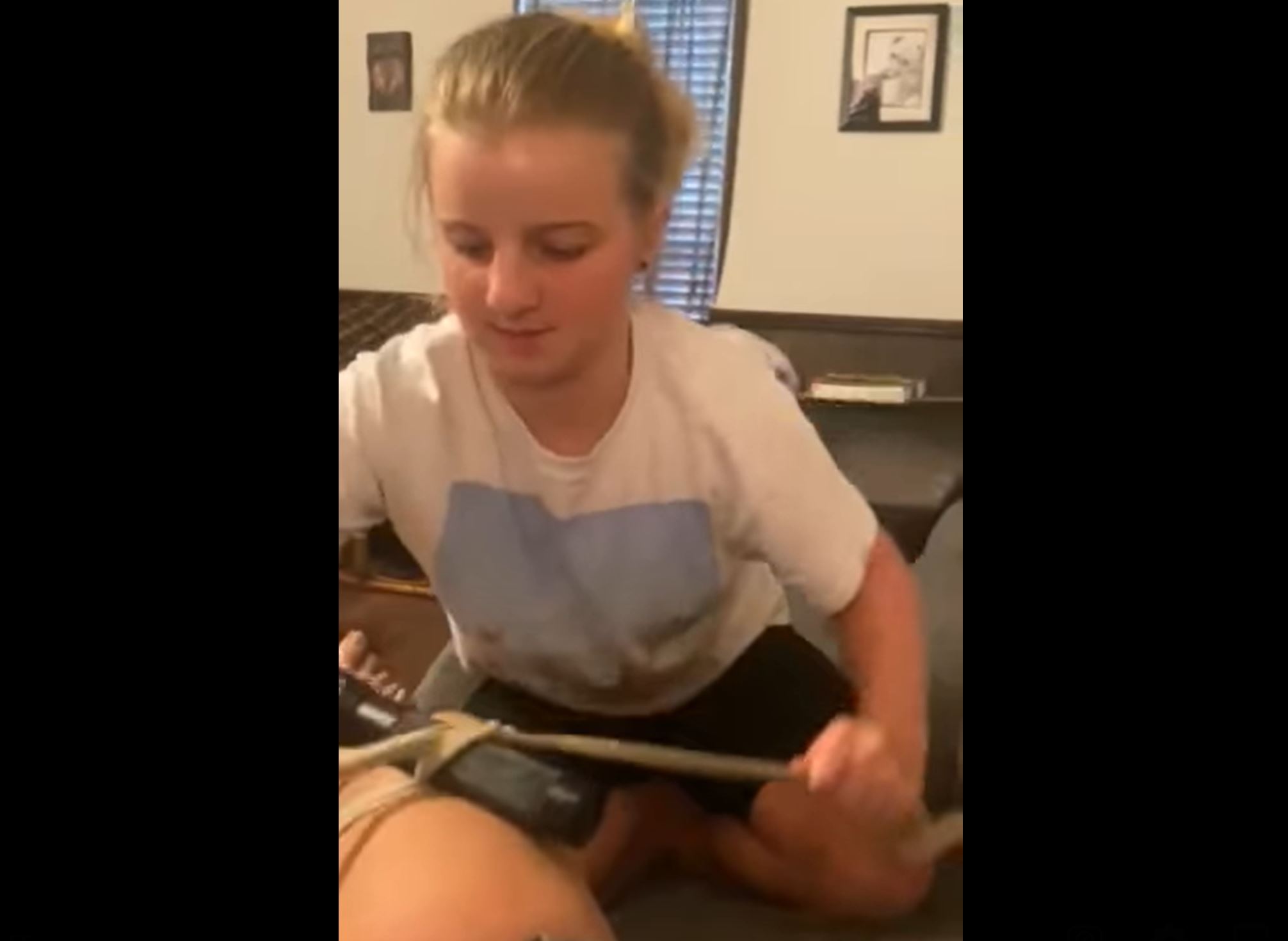 VIDEO: Springville officer's daughter demonstrates how to apply a tourniquet