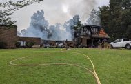 Argo Fire Department battles fire that destroys home