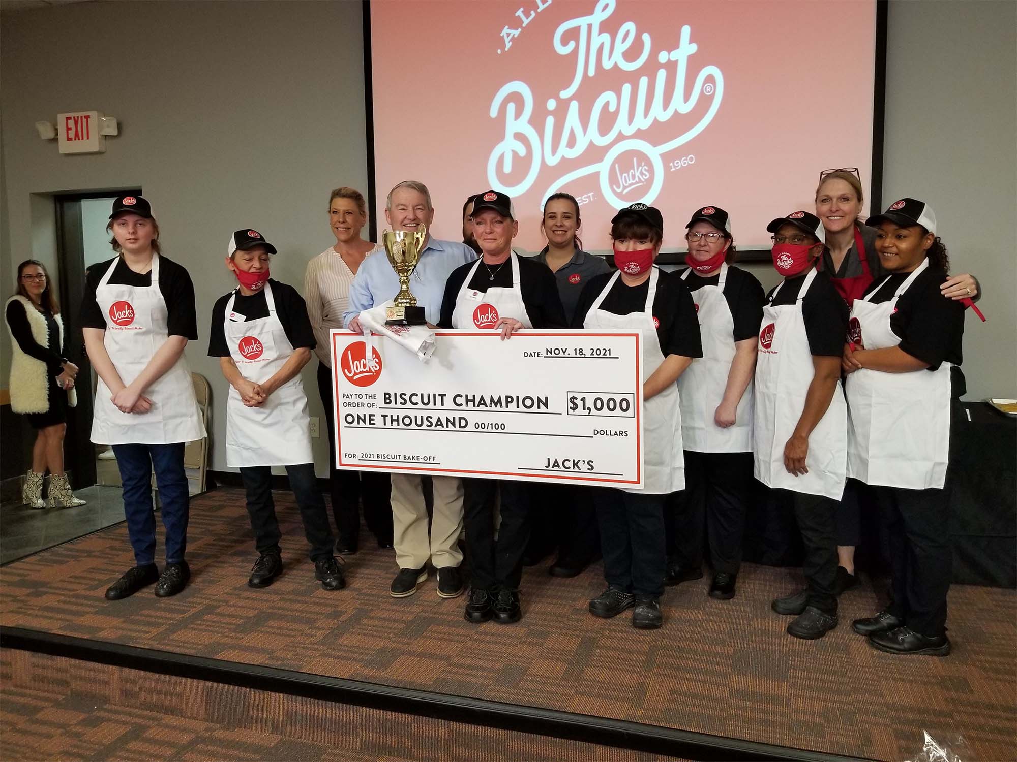 Argo woman competes in Jack's 23rd Annual Biscuit Bake Off 2021