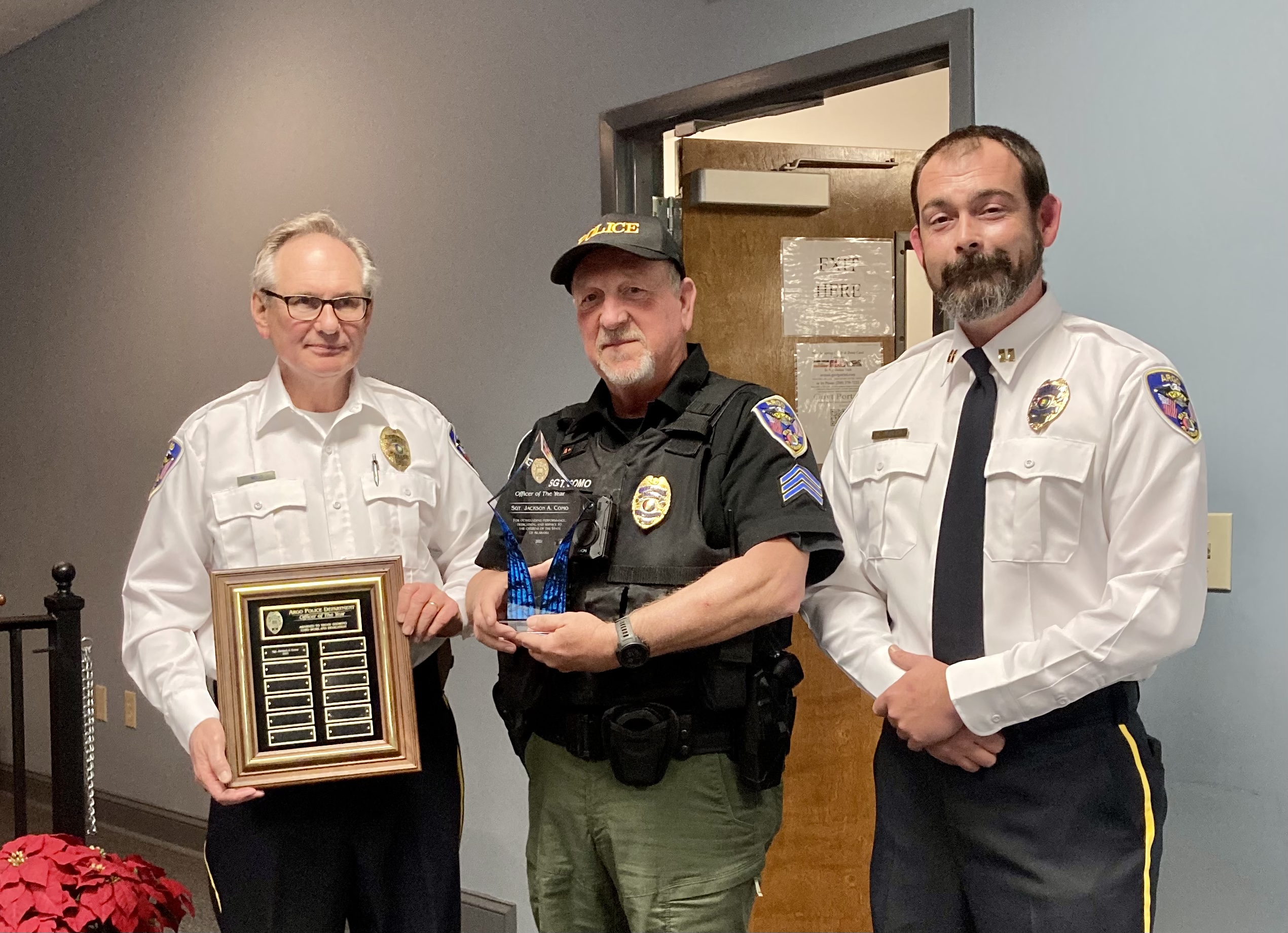Argo Police Sgt. Jack Como named ‘Officer of the Year’