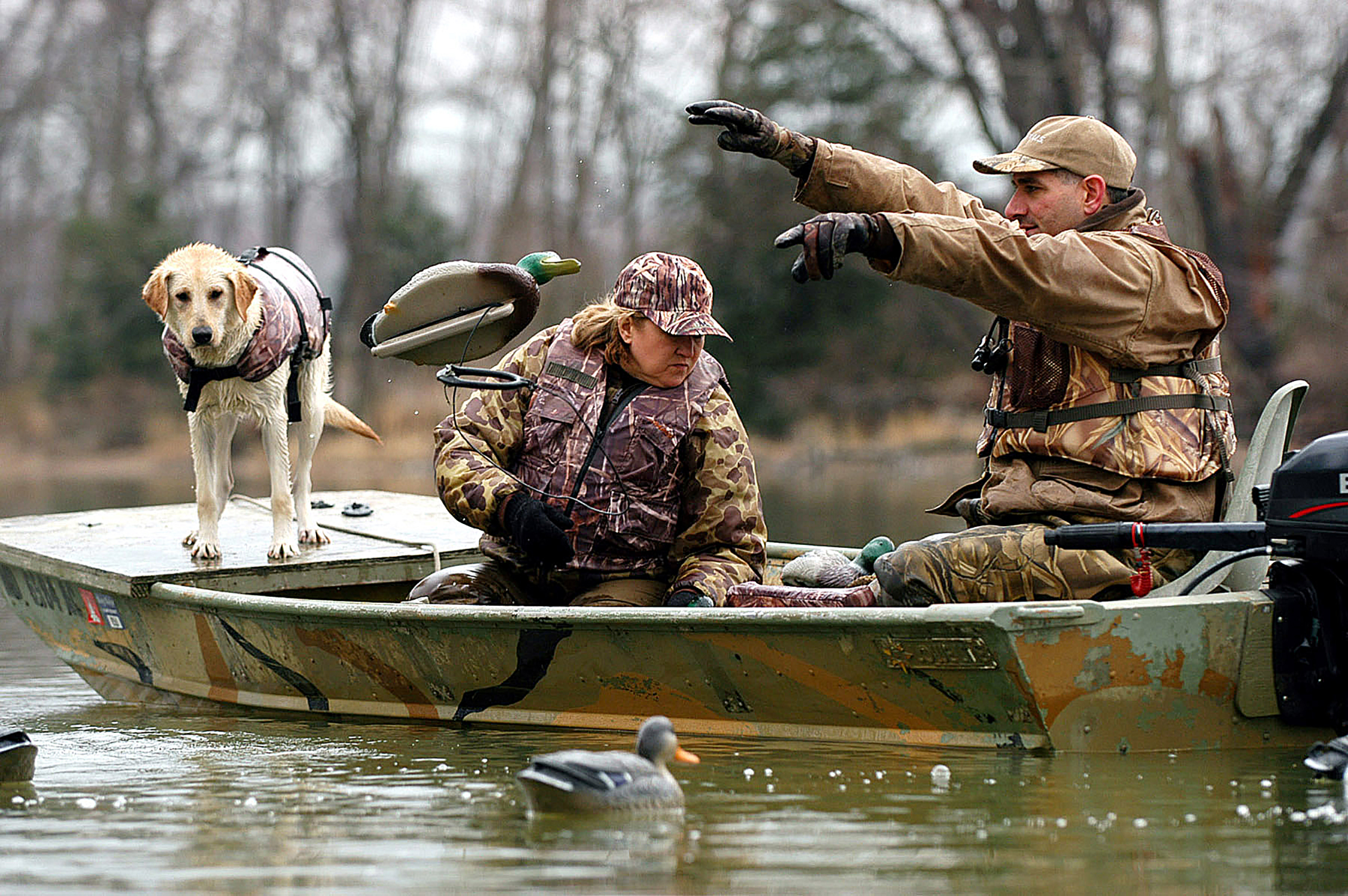 Hunters, Anglers Take Extra Care on Cold-Water Excursions