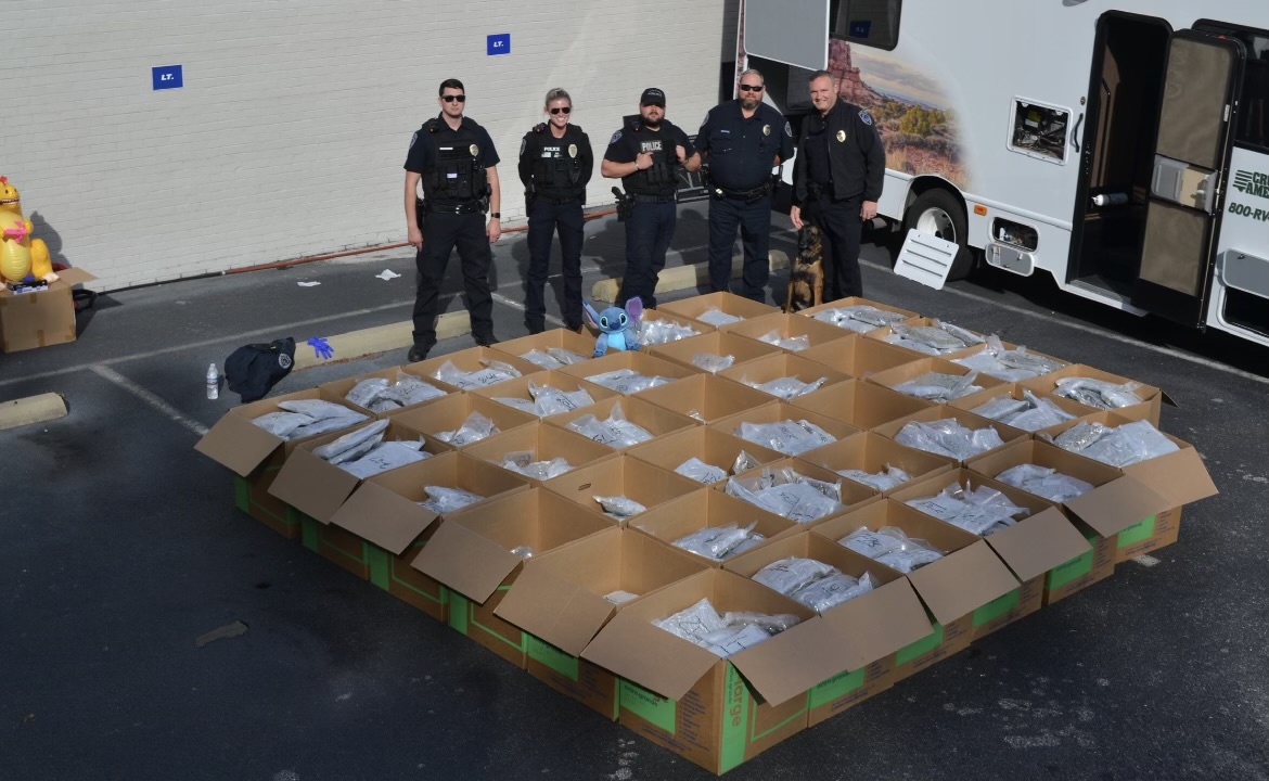 Leeds Police confiscate nearly 1,000 pounds of pot