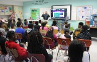Former astronaut visits Chalkville Elementary School