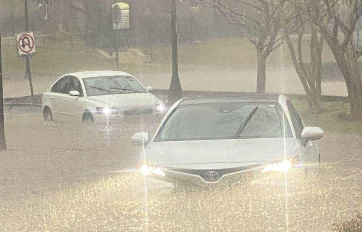 Breaking: Flooding strikes downtown Birmingham
