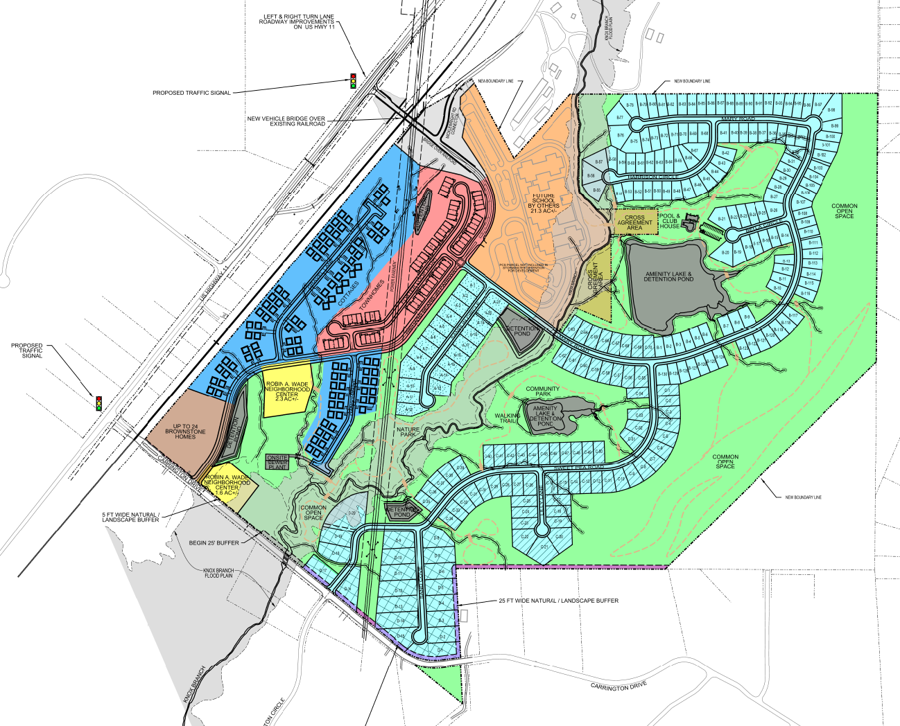 Residents voice concerns about Glendale Farms at Carrington, Planning and Zoning votes 'no'