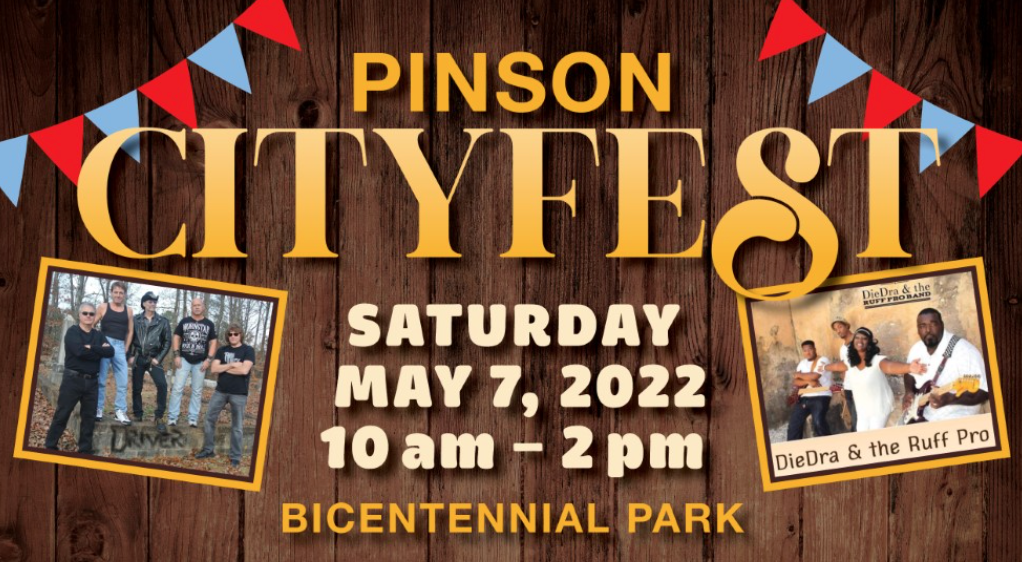Pinson CityFest next Saturday at Bicentennial Park