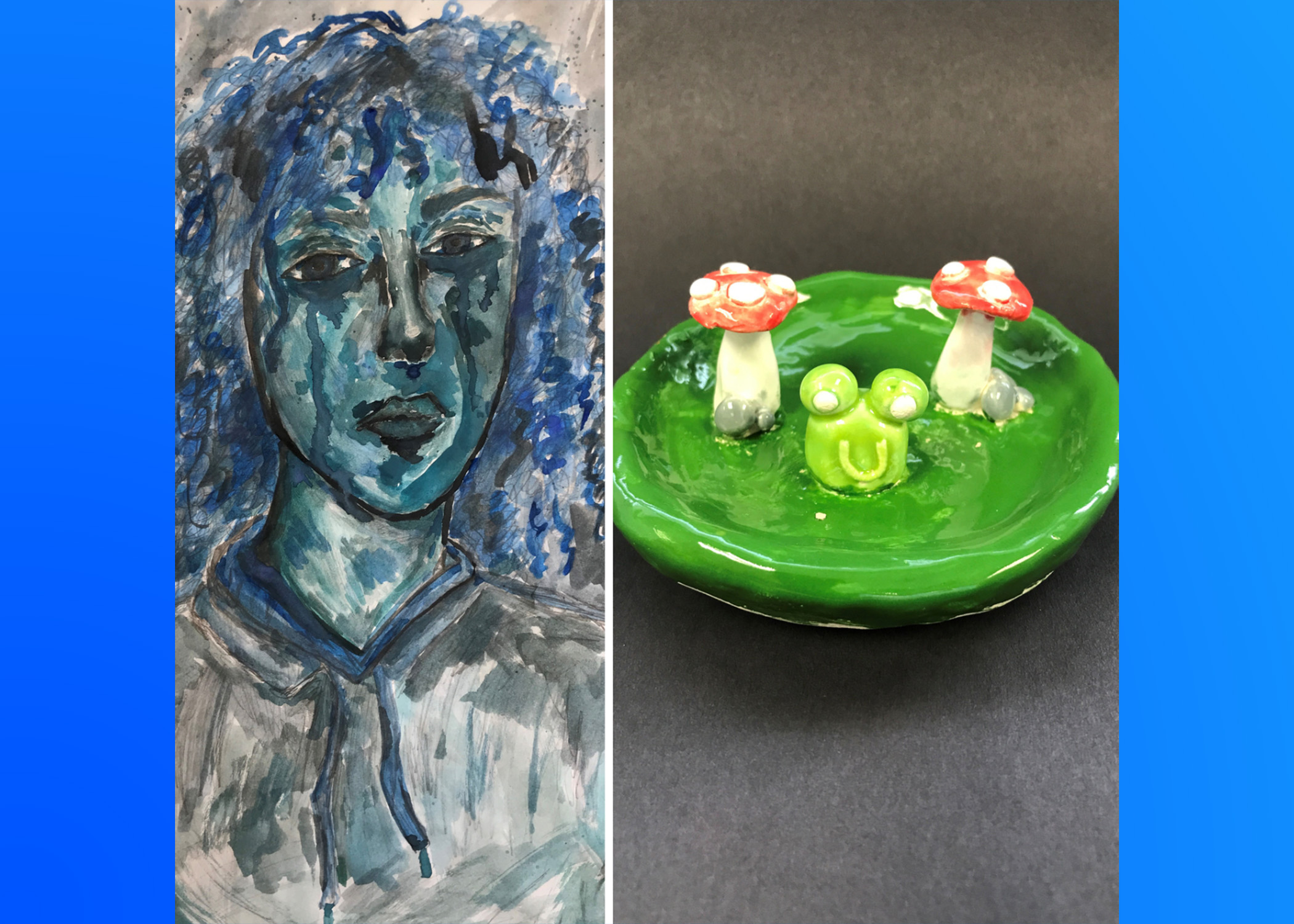 TCS students win big at 6th Annual HWD Student Art Contest