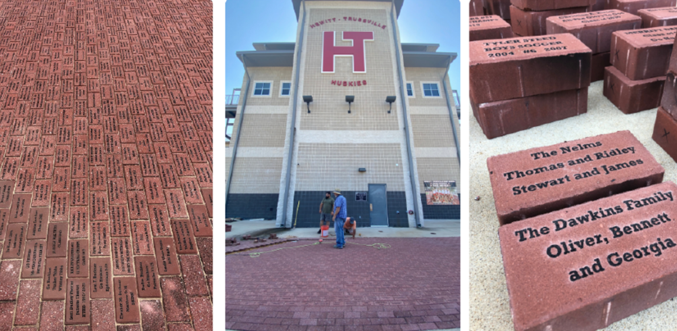 TCSF offers opportunity for engraved brick at Hewitt-Trussville Stadium
