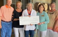 EWCF presents donation to Alzheimer’s of Central Alabama