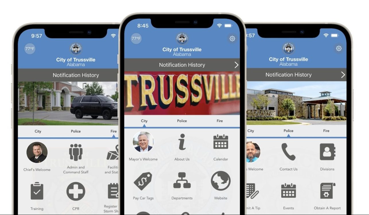 Trussville announces new smartphone app