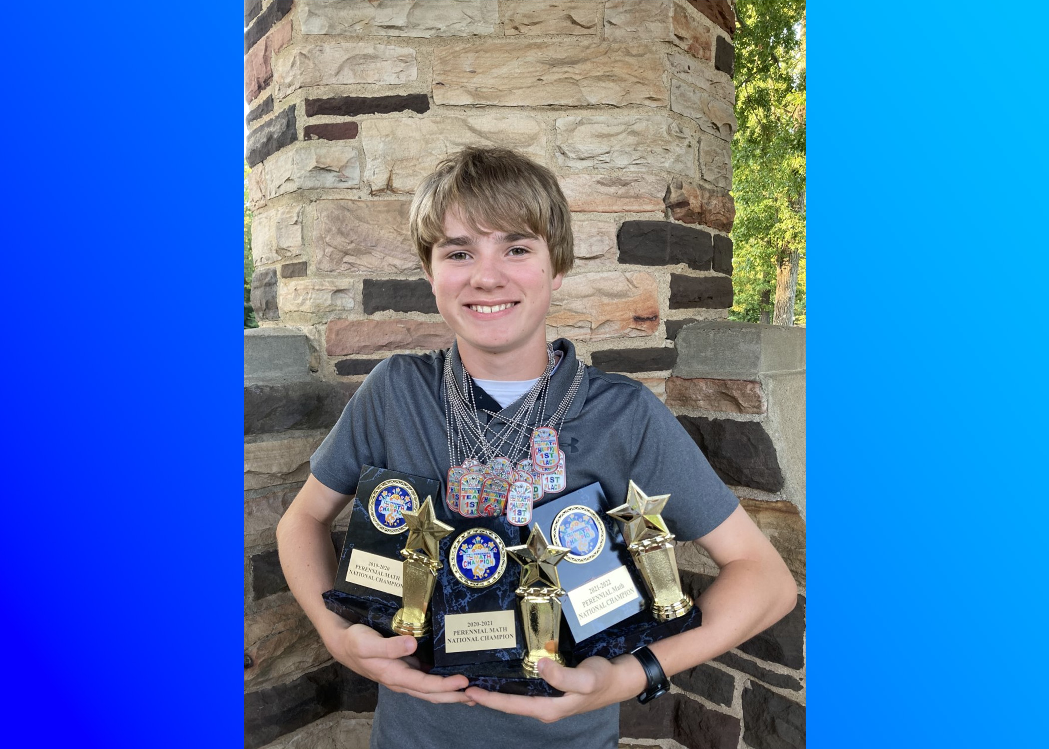 Trussville youth, three-time math national champion