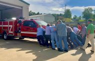 VIDEO: Argo Fire and Rescue receives new ‘mini pumper’ fire truck, celebrates with traditional ‘push-in’