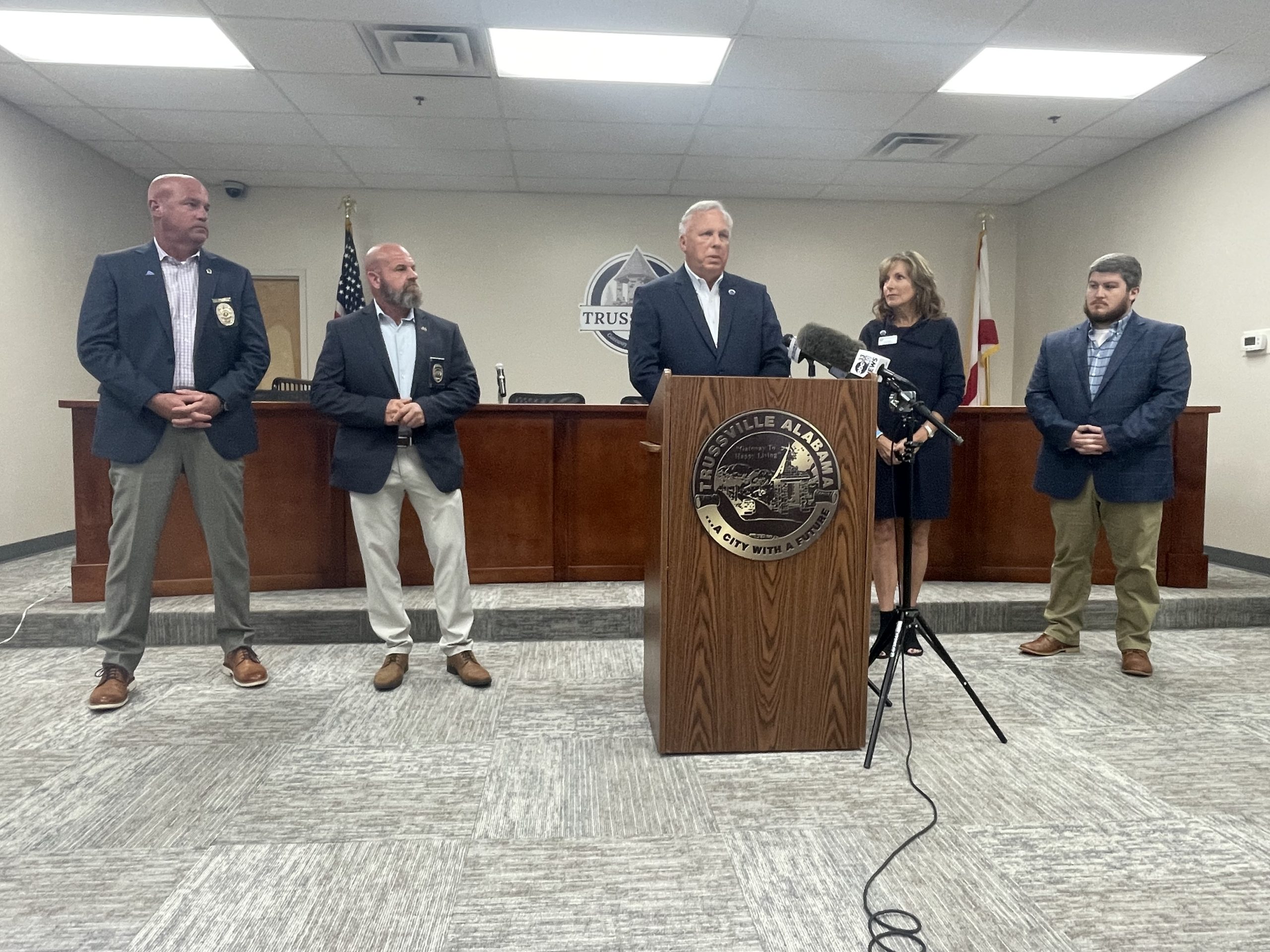 Trussville Mayor holds press conference: 'We are in this together'