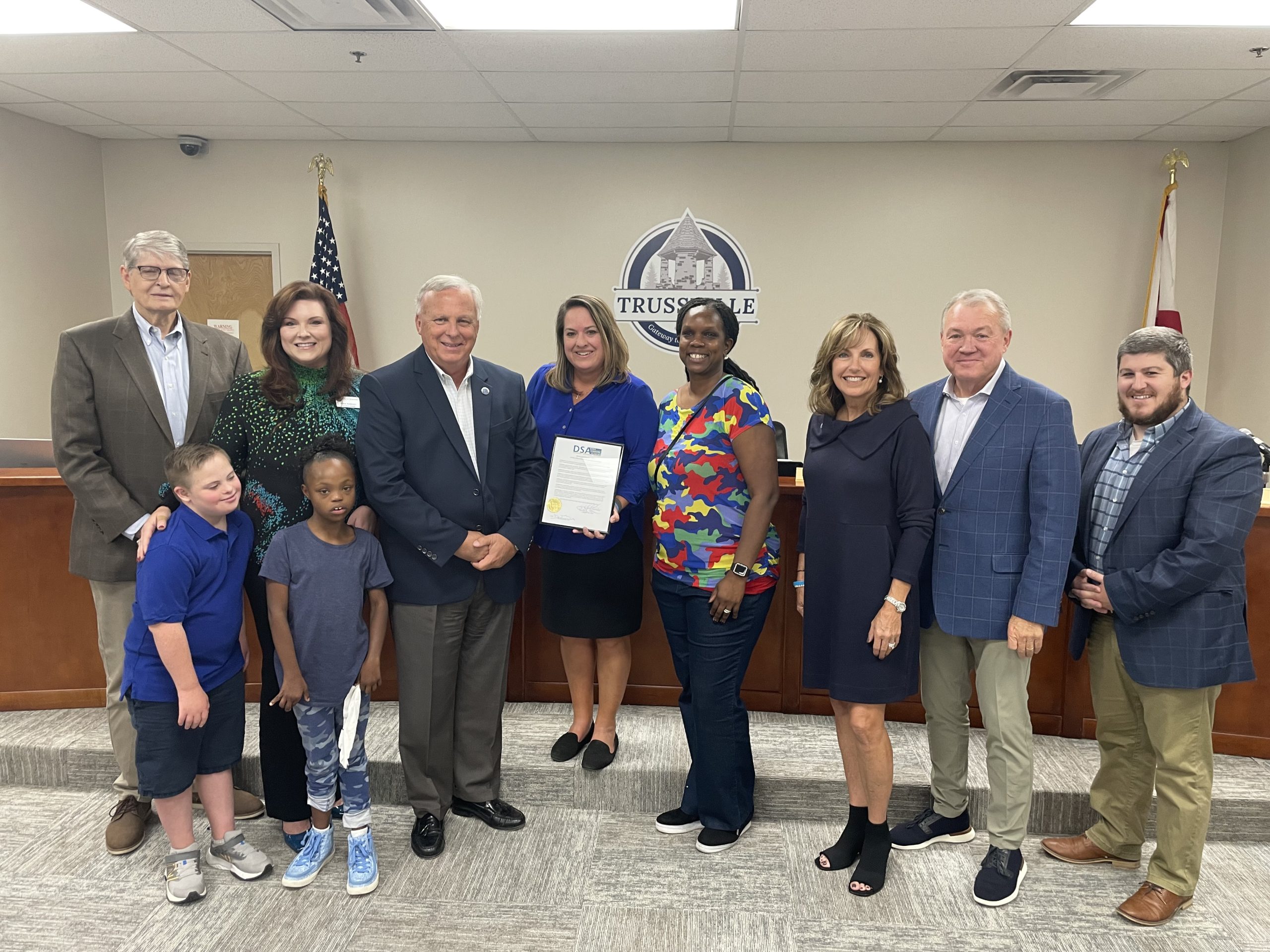 Trussville declares October 2022 Down Syndrome Awareness Month