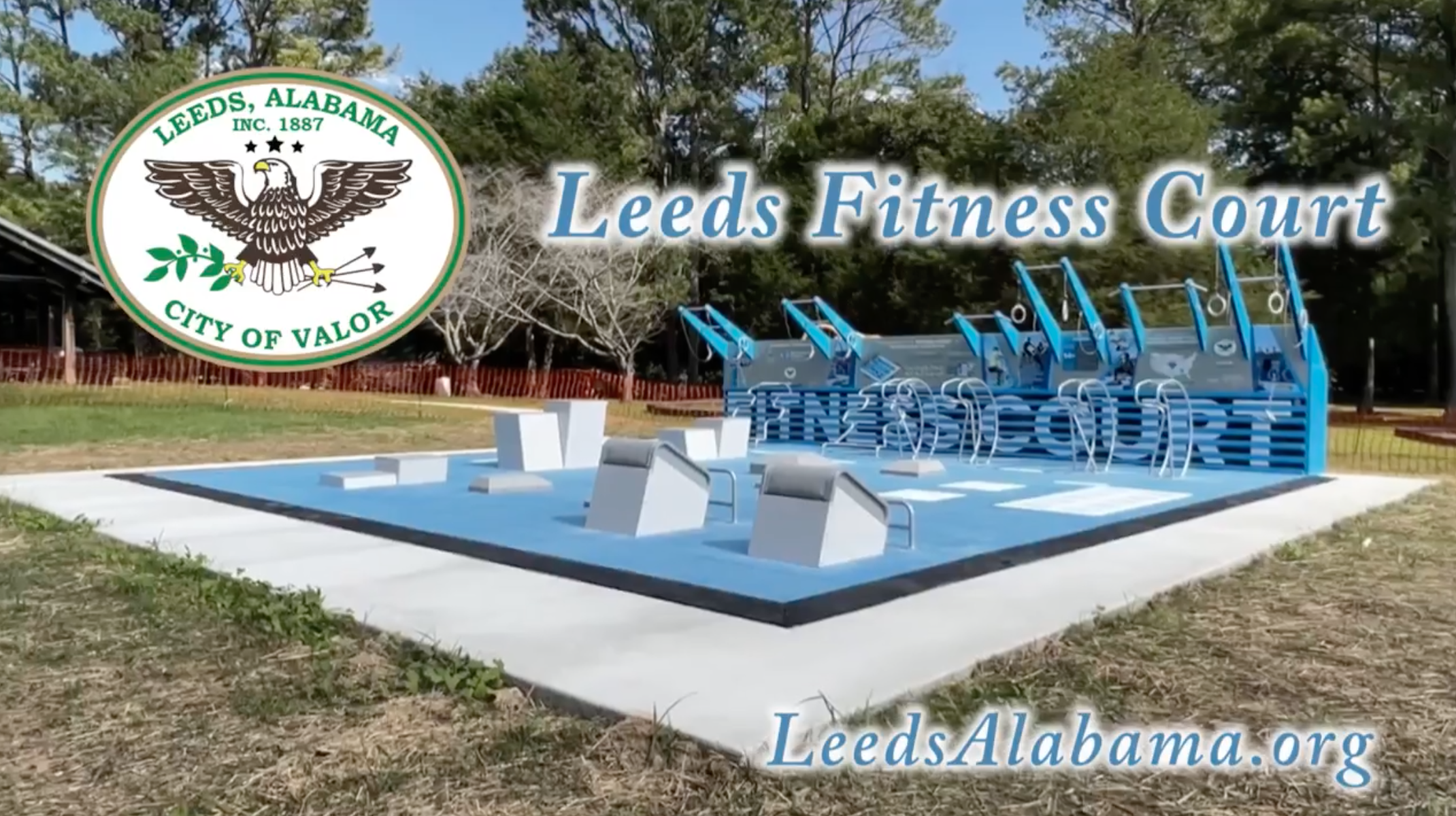 City of Leeds announces opening of Leeds Fitness Court