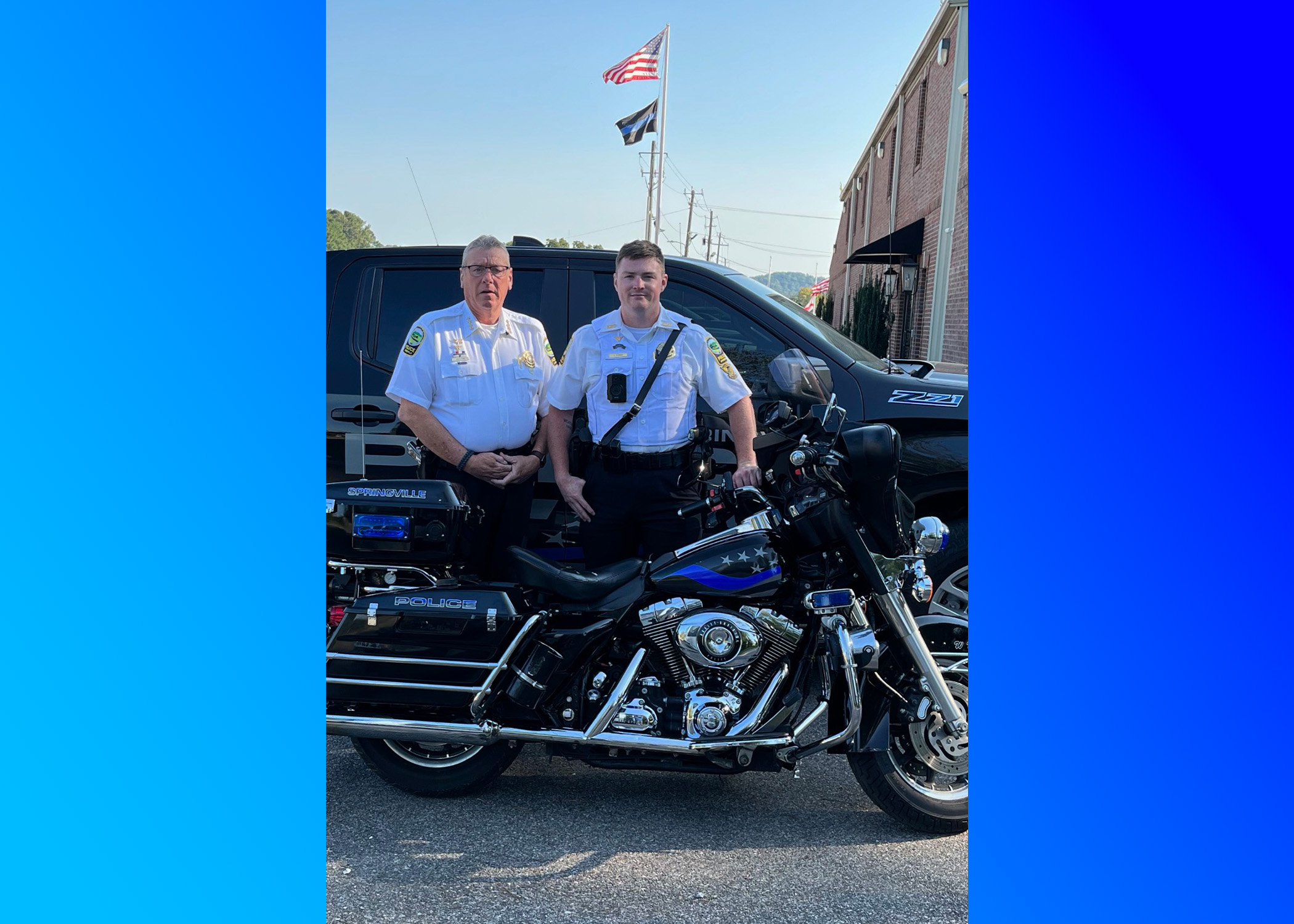 Springville PD continues tradition with new motor scout