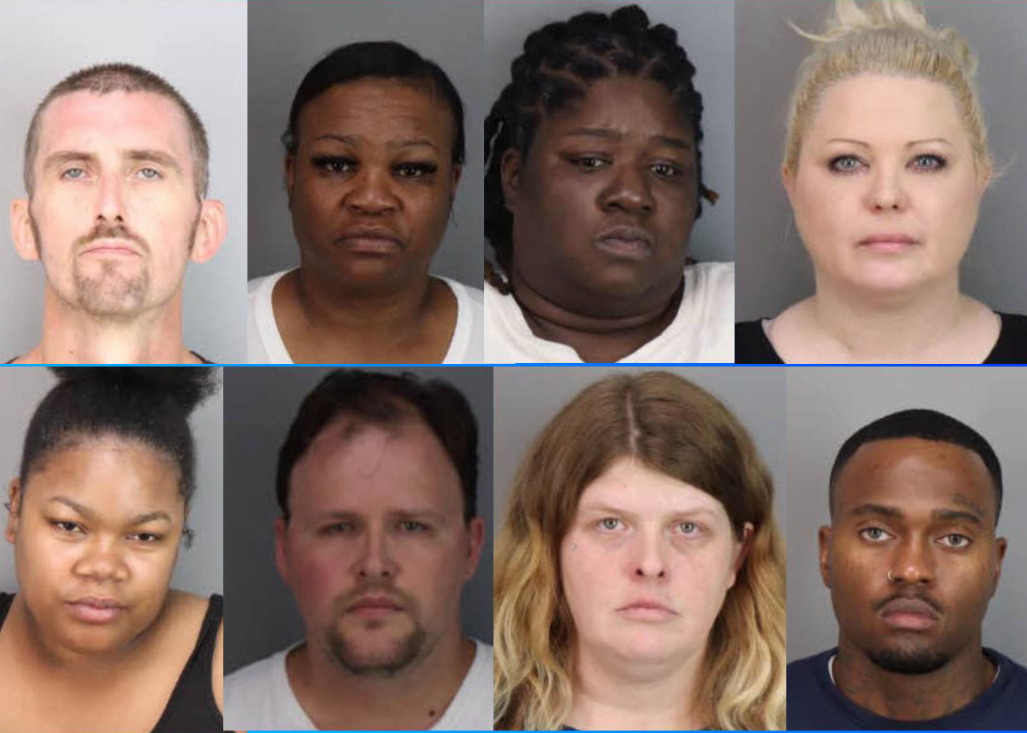 Eight arrested for shoplifting in Trussville