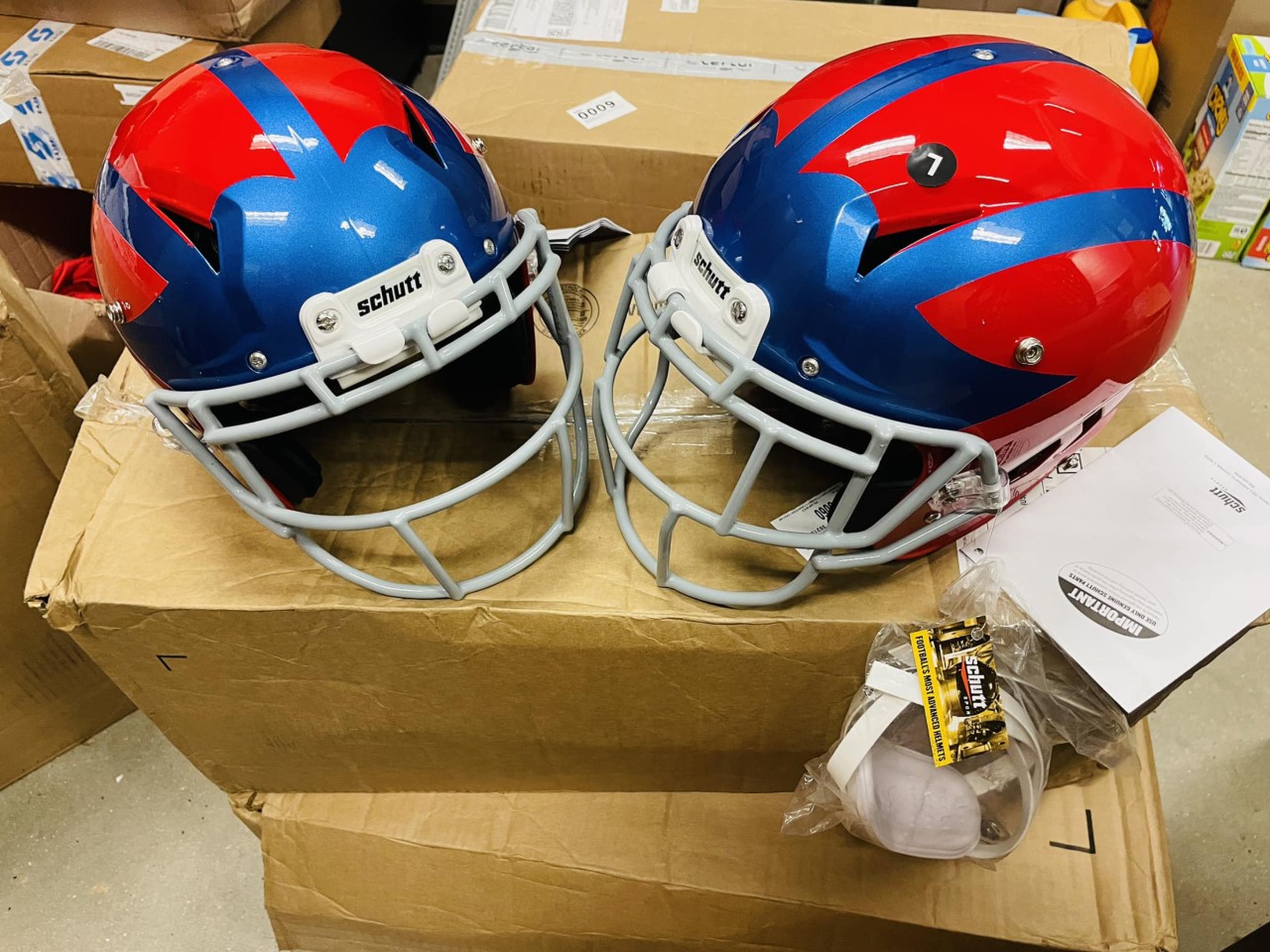 Center Point football team receives new helmets thanks to city council