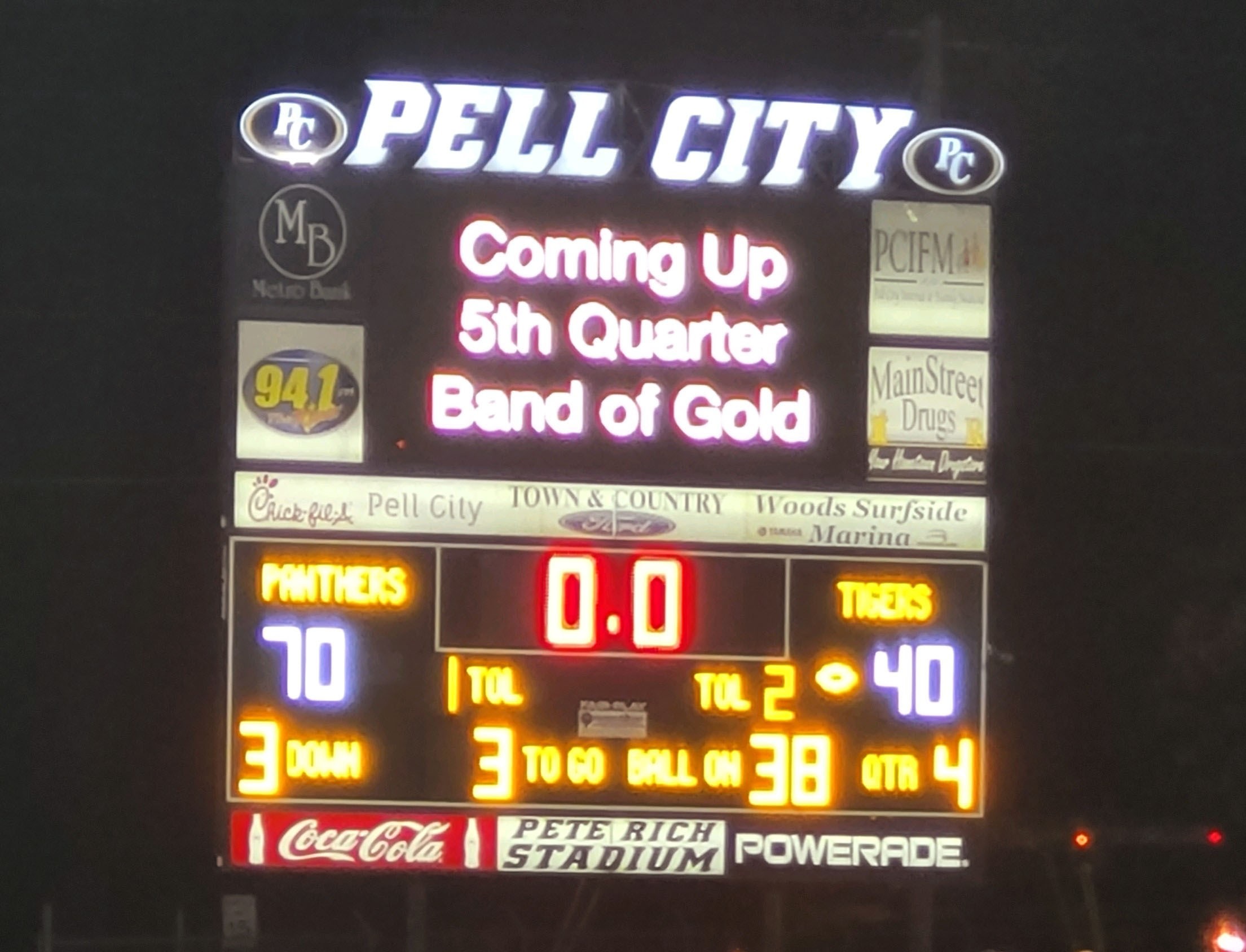You read that right: Springville loses season closer to Pell City, 70-40
