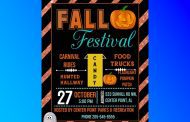 Center Point Parks and Rec's Fall Festival planned for tonight