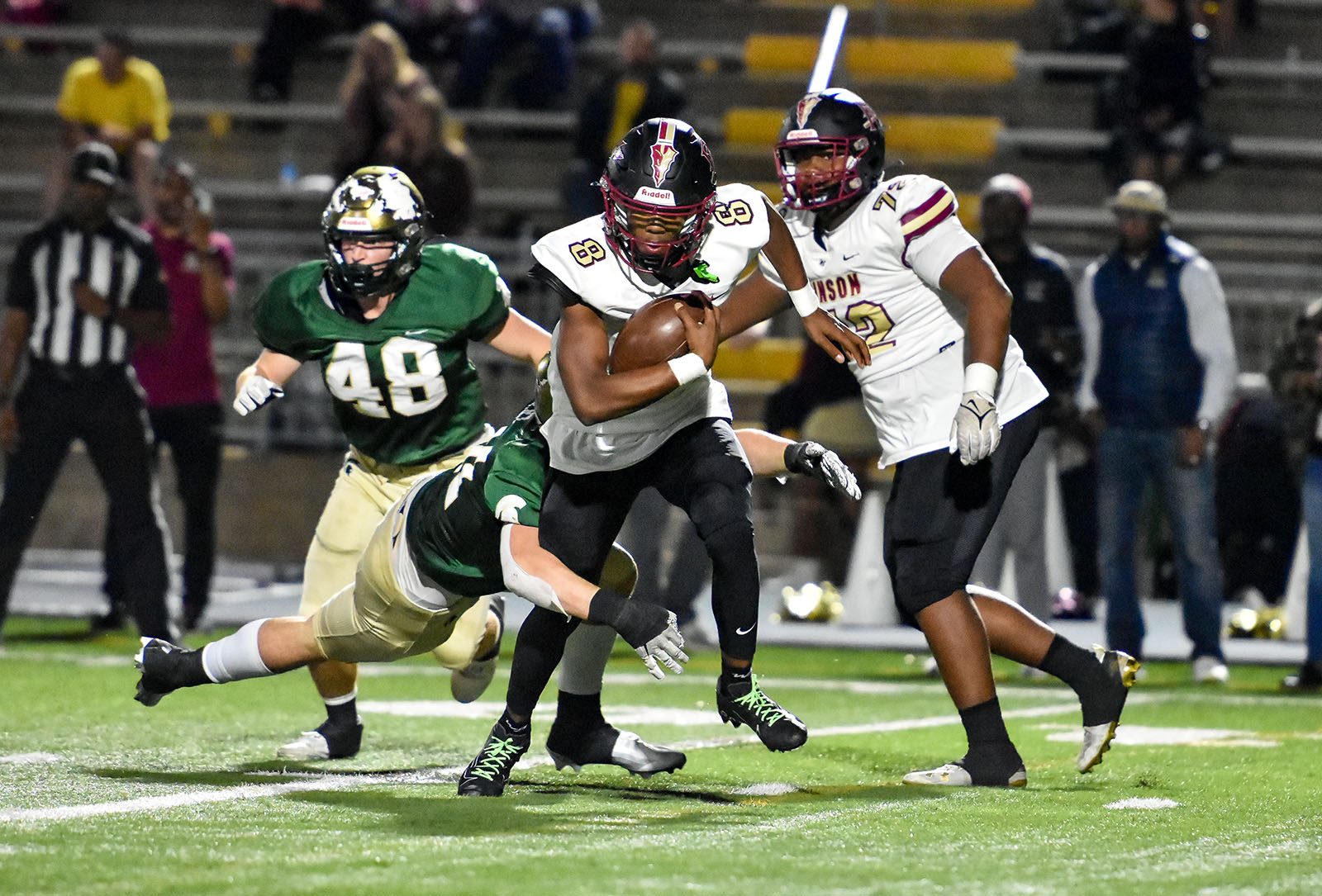 Pinson Valley falls to Mountain Brook, 49-7