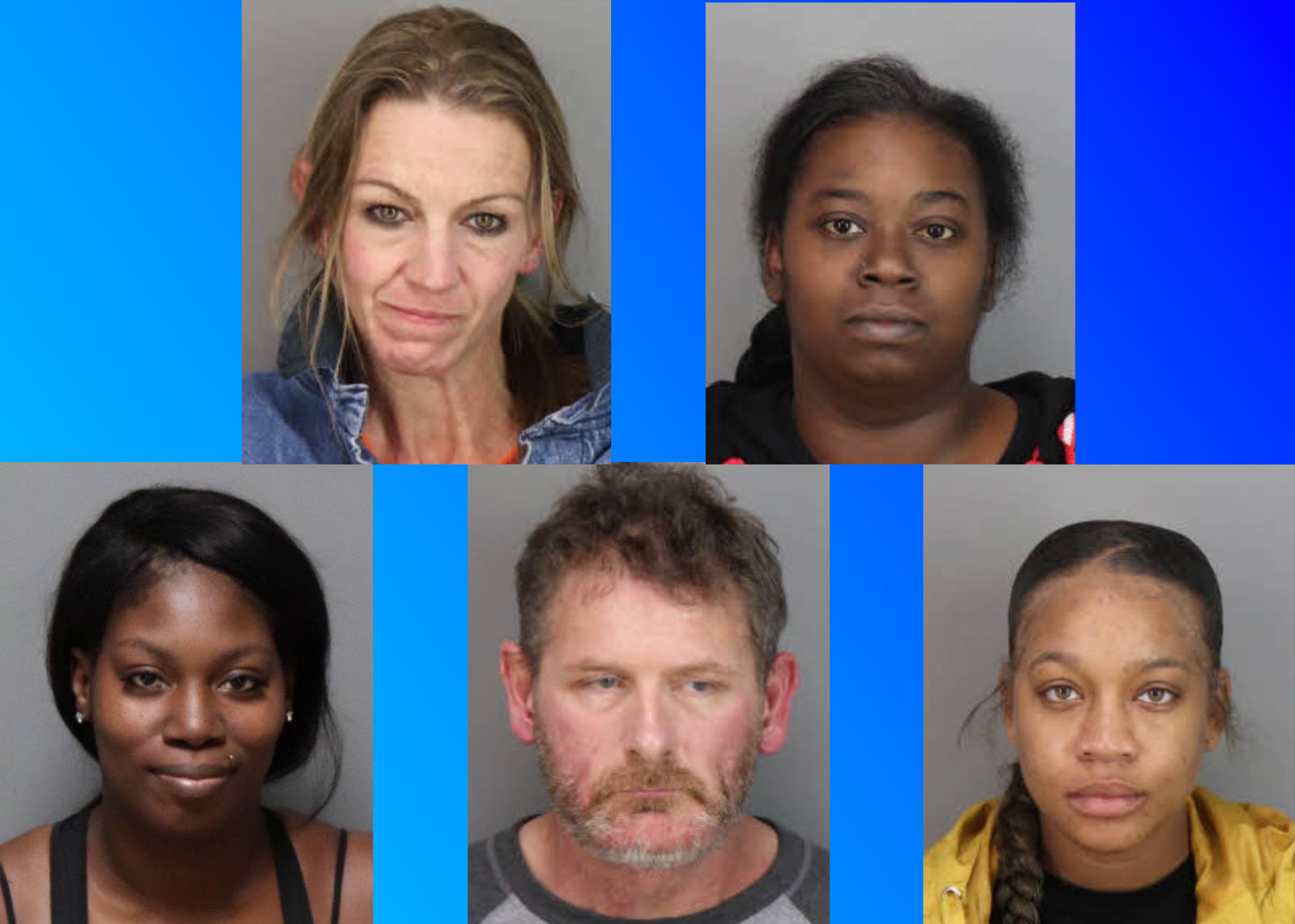 5 arrested for shoplifting in Trussville