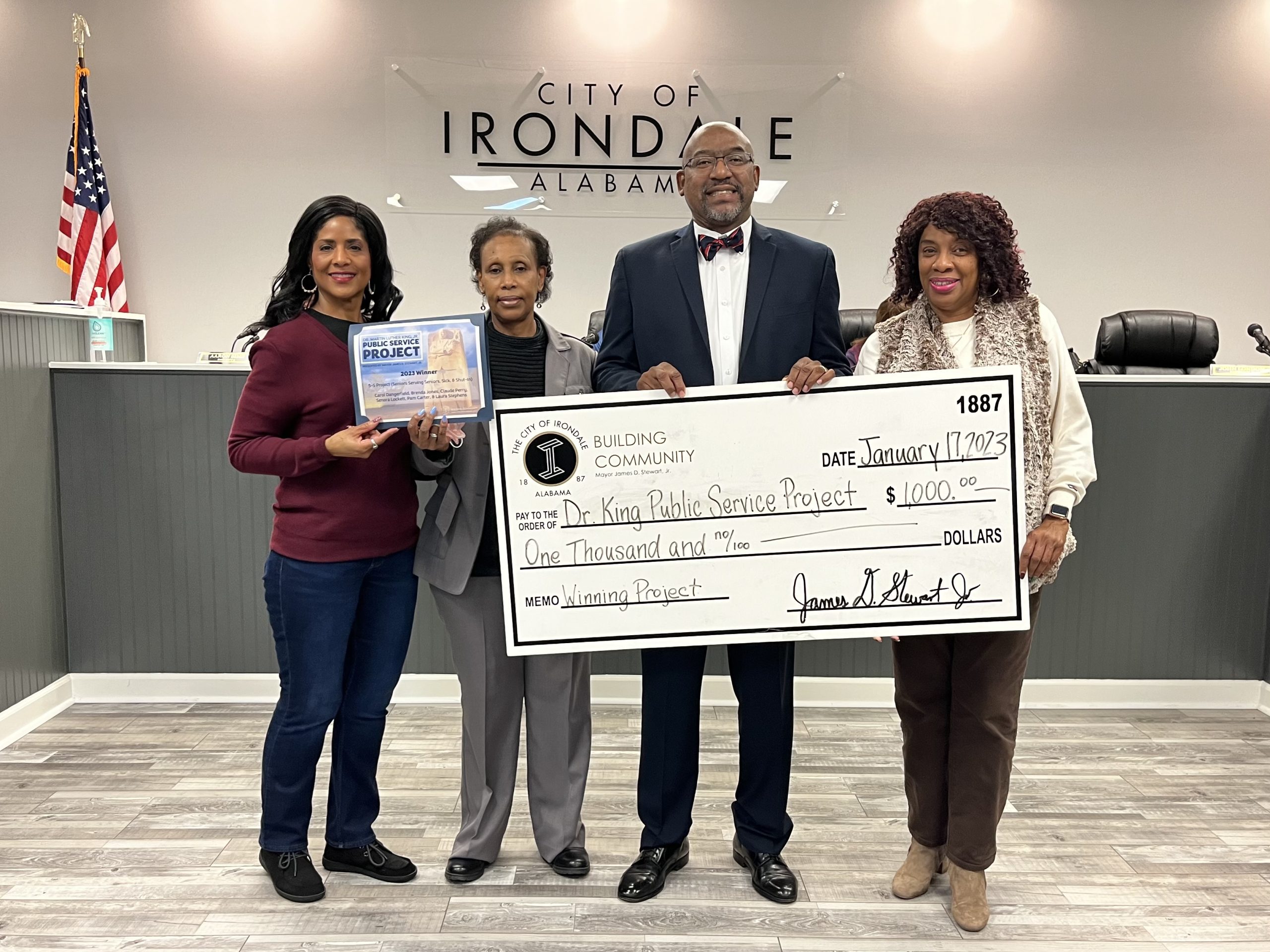 Irondale mayor awards Martin Luther King Jr. Service Project winners