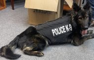 Ragland Police Department’s K9 Smoke received donation of body armor
