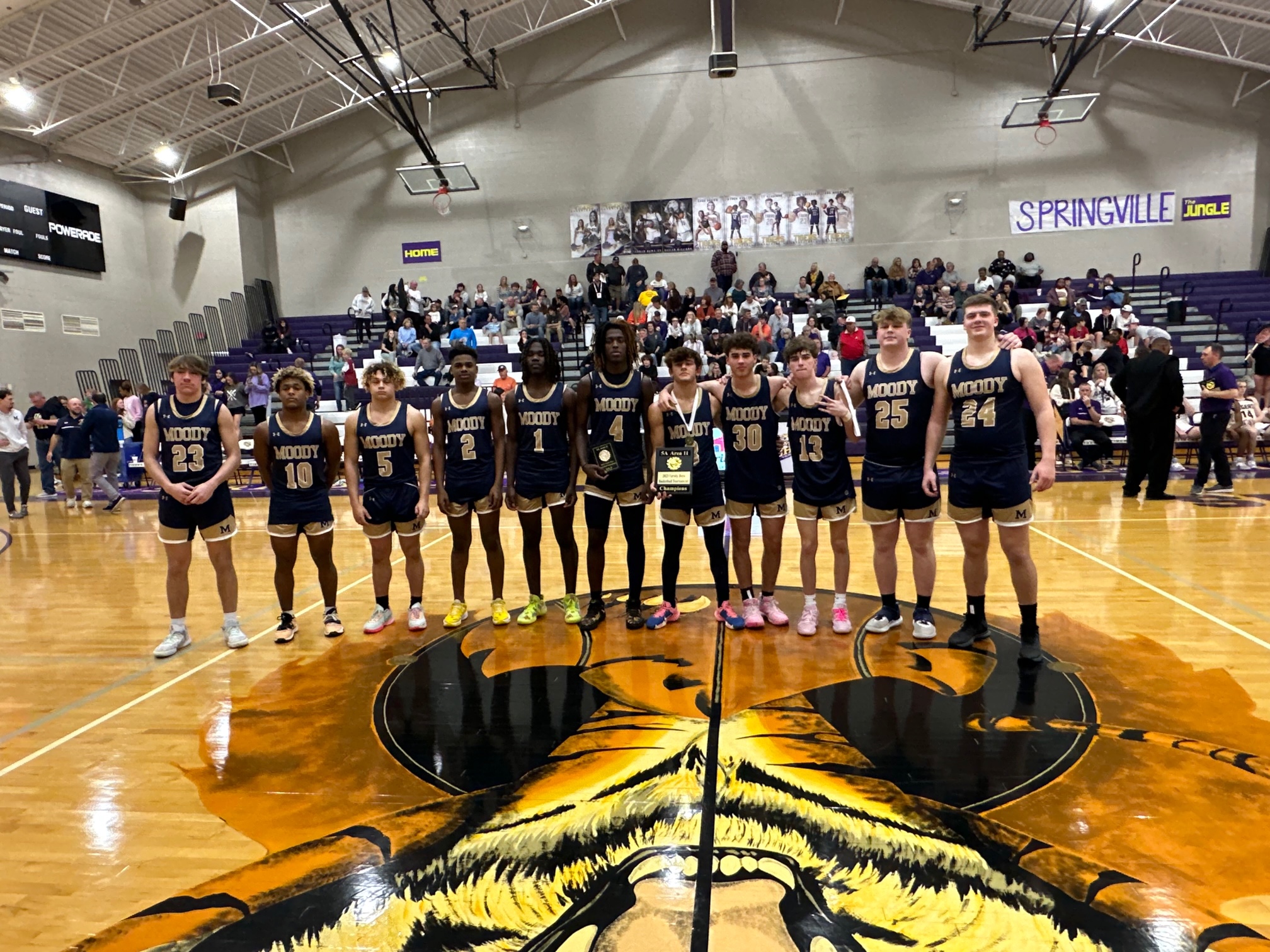 Moody gets overtime win over Springville to become area champions