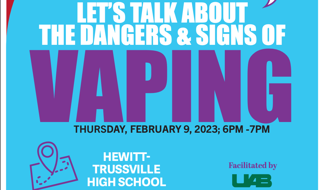 Trussville City Schools, UAB to host community discussion about vaping