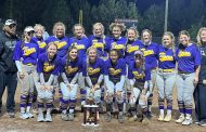 Despite first loss of the season, Springville ladies win county tournament and Bullington gets no-hitter