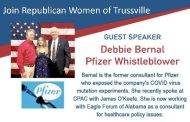 Republican Women of Trussville invite public to hear presentation from Pfizer whistleblower