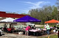 Pinson Main Street holds first community Parking Lot Yard Sales