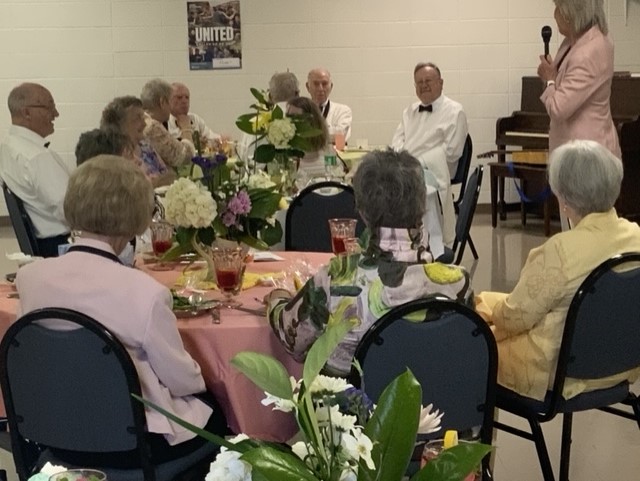 Deerfoot Baptist Church hosts widows banquet