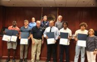 Moody Council recognizes high school indoor track team champions, promotes officers