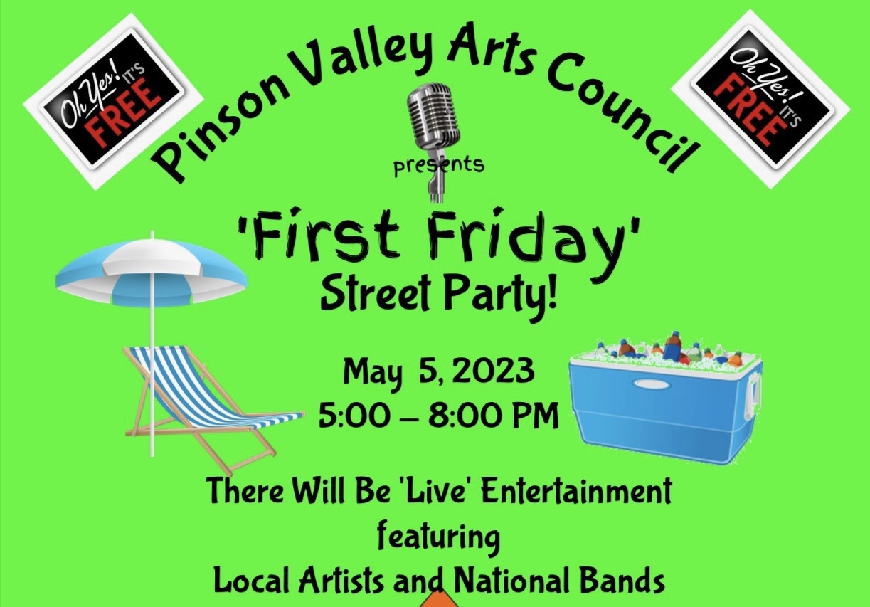 Pinson Valley Arts Council to host inaugural ‘First Friday’ street party this week
