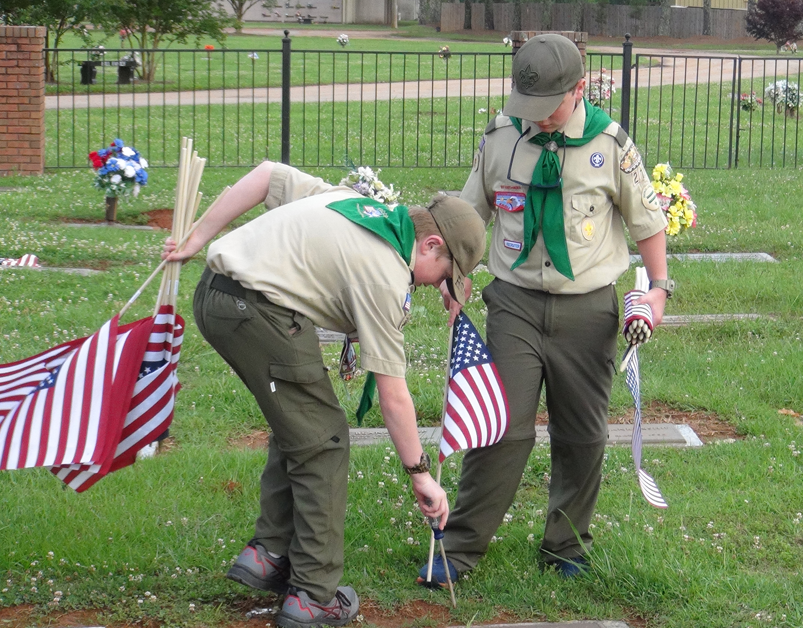 Trussville Scout troop keeps Memorial Day tradition alive