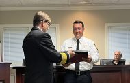 Center Point Fire District recognizes exemplary firefighter and crew at CPFD Board meeting