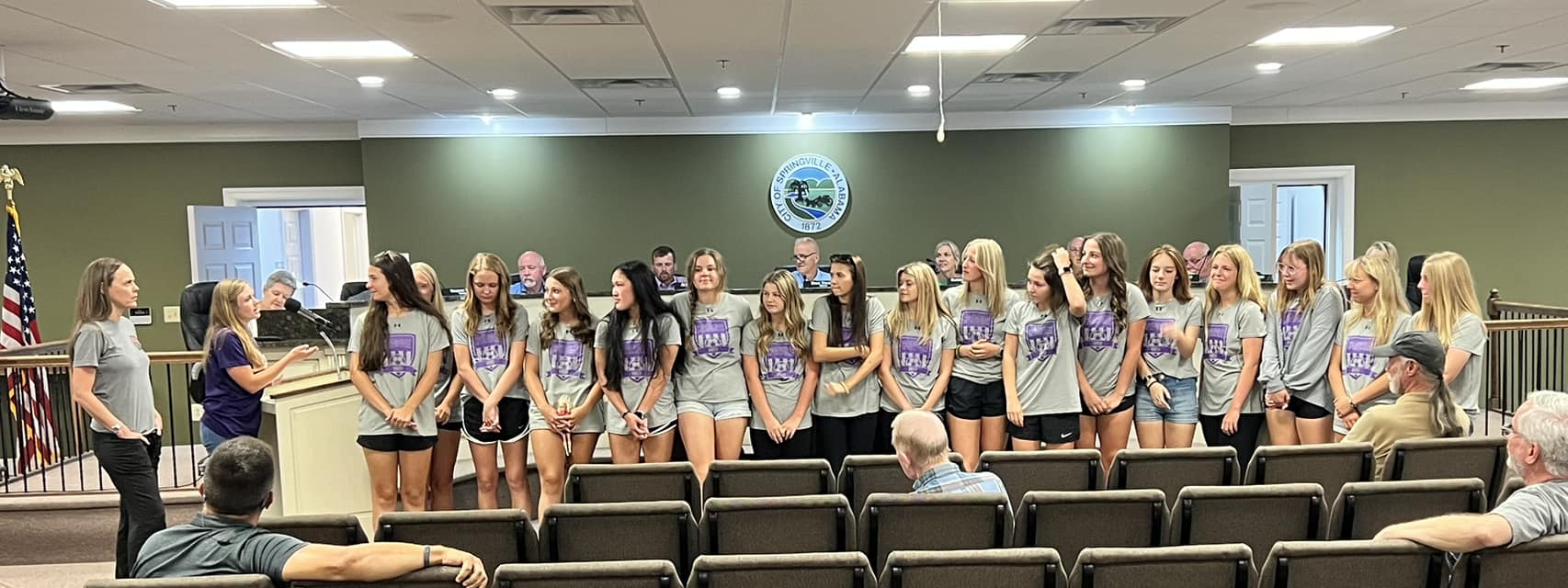 Springville Council honors Springville High School girls soccer team for winning 5A State Championship